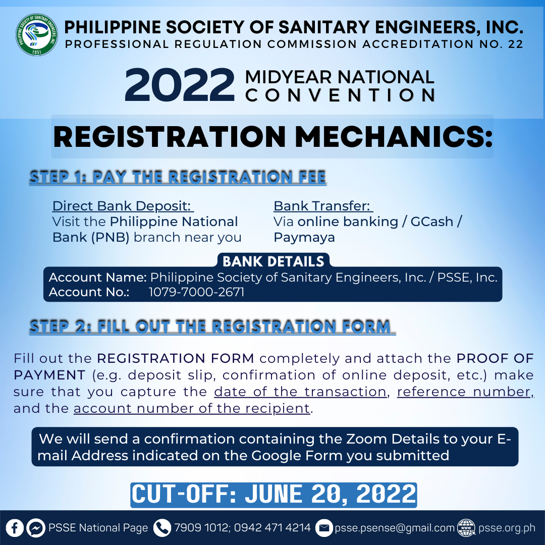 2022 Midyear National Convention Philippine Society of Sanitary